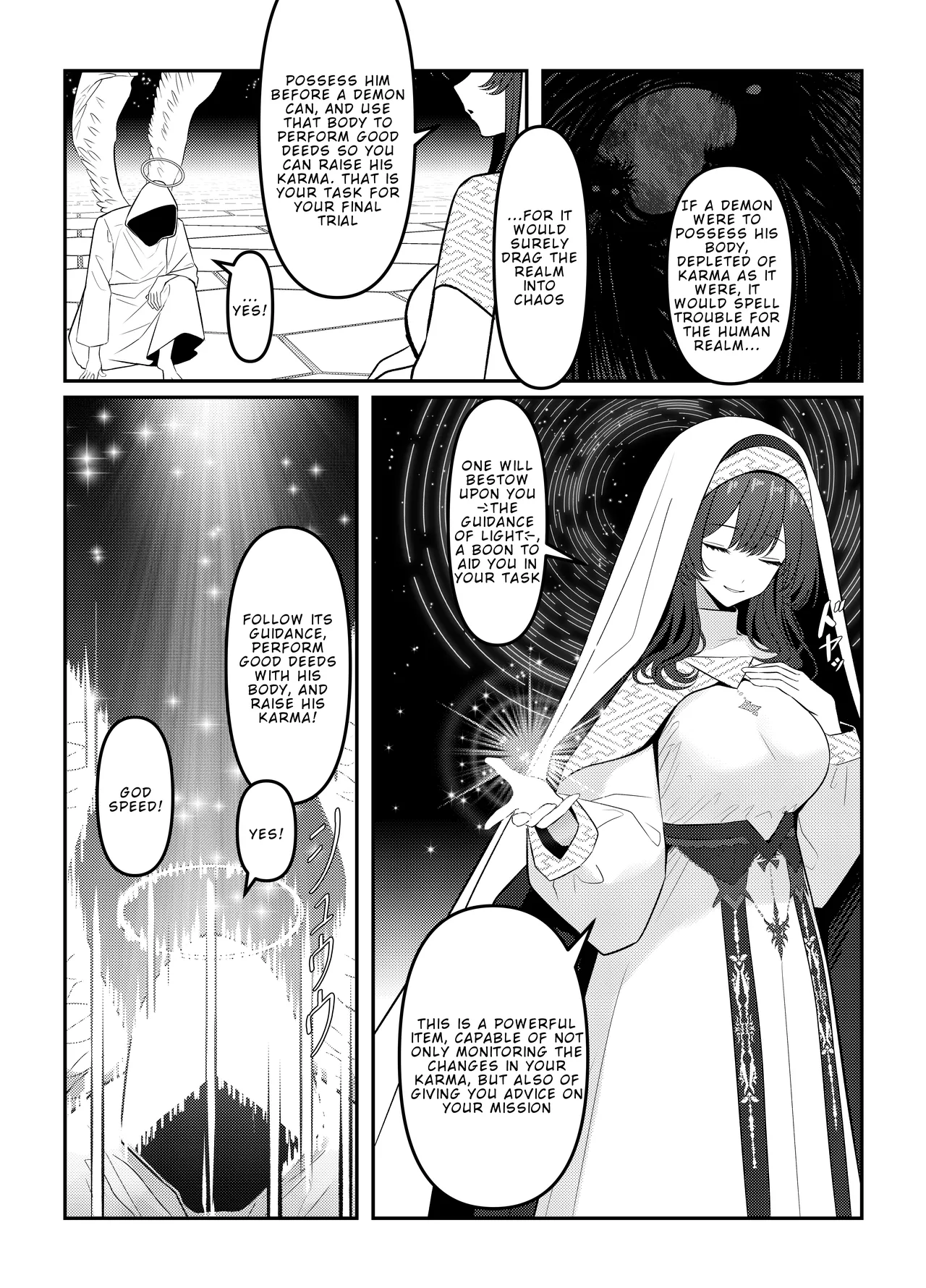 Hentai Manga Comic-Holy Bitch 1-Read-4